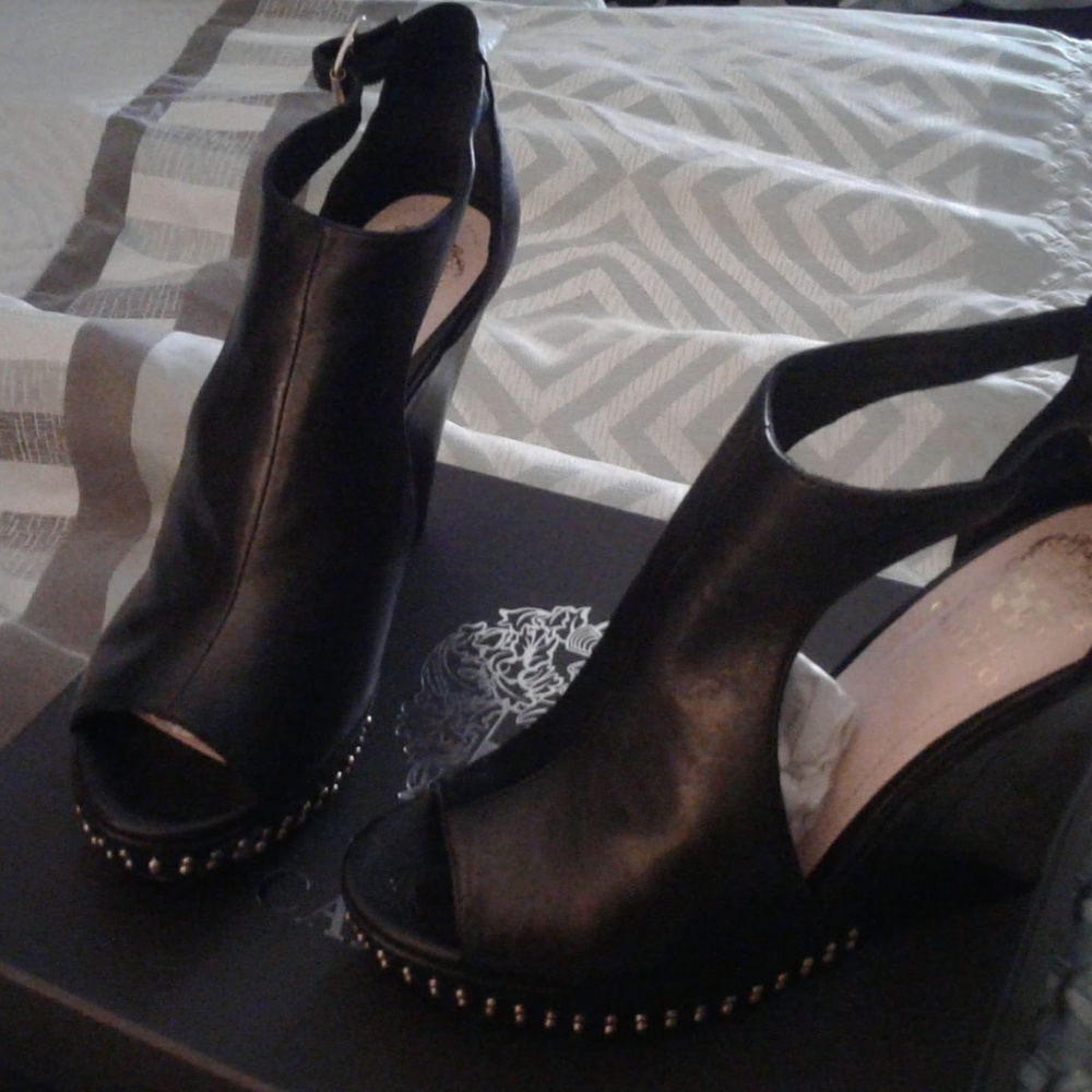 Vince Camuto Wedge Sandals - Picture 2 of 6